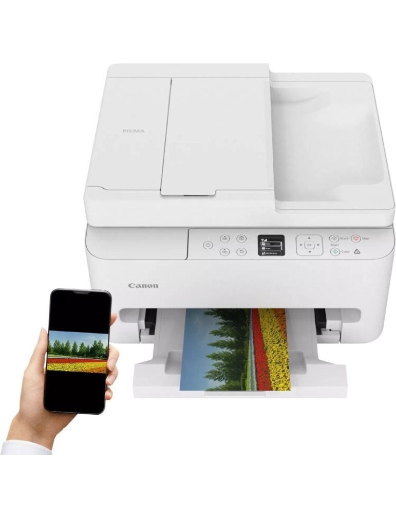 Multifunción Canon PIXMA TS7550i WiFi/ Dúplex/ Blanca
