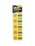 Pack de 5 Pilas de Botón Toshiba CR1616/ 3V