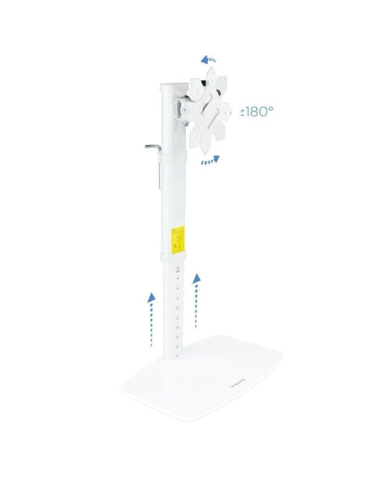 Soporte de Sobremesa para Monitor TooQ DB1127TN-W/ Giratorio/ Inclinable/ hasta 6kg