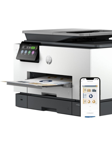 Multifunción HP Officejet Pro 9130b WiFi/ Fax/ Dúplex/ ADF/ Blanca 2