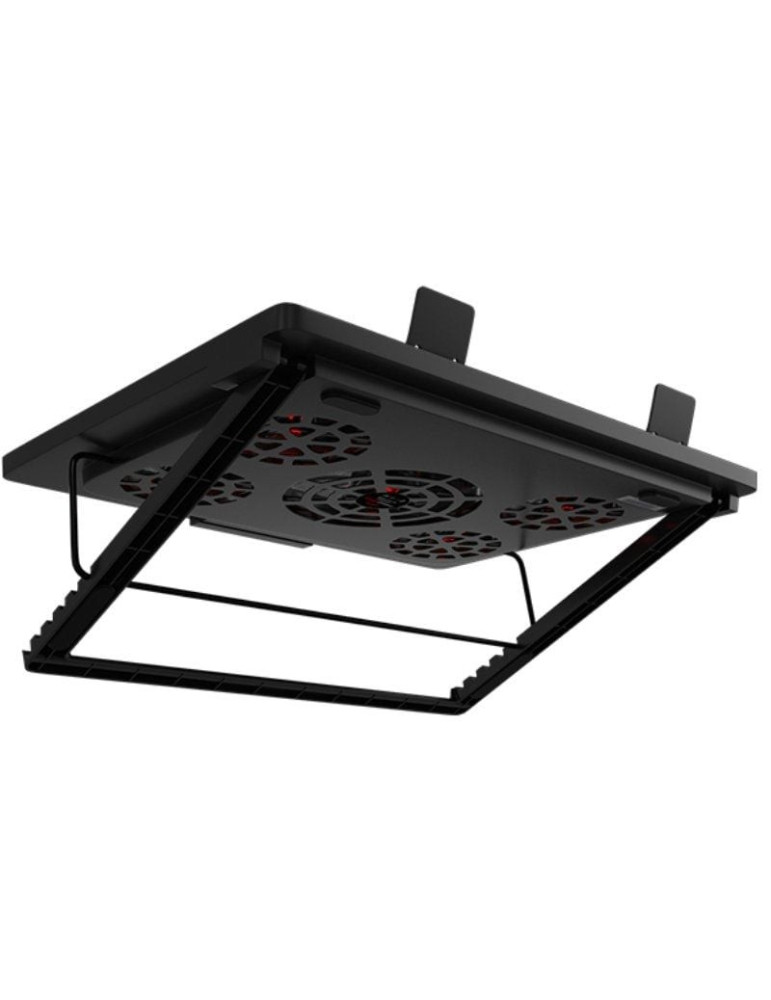Soporte Refrigerante Mars Gaming MNBC2 para Portátiles hasta 17.3"/ Iluminación LED