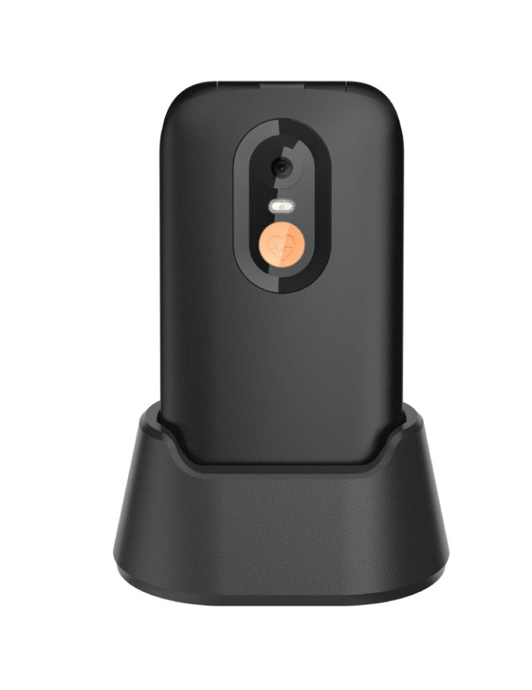 Teléfono Móvil Gigaset GL40 para Personas Mayores/ 4G/ Negro