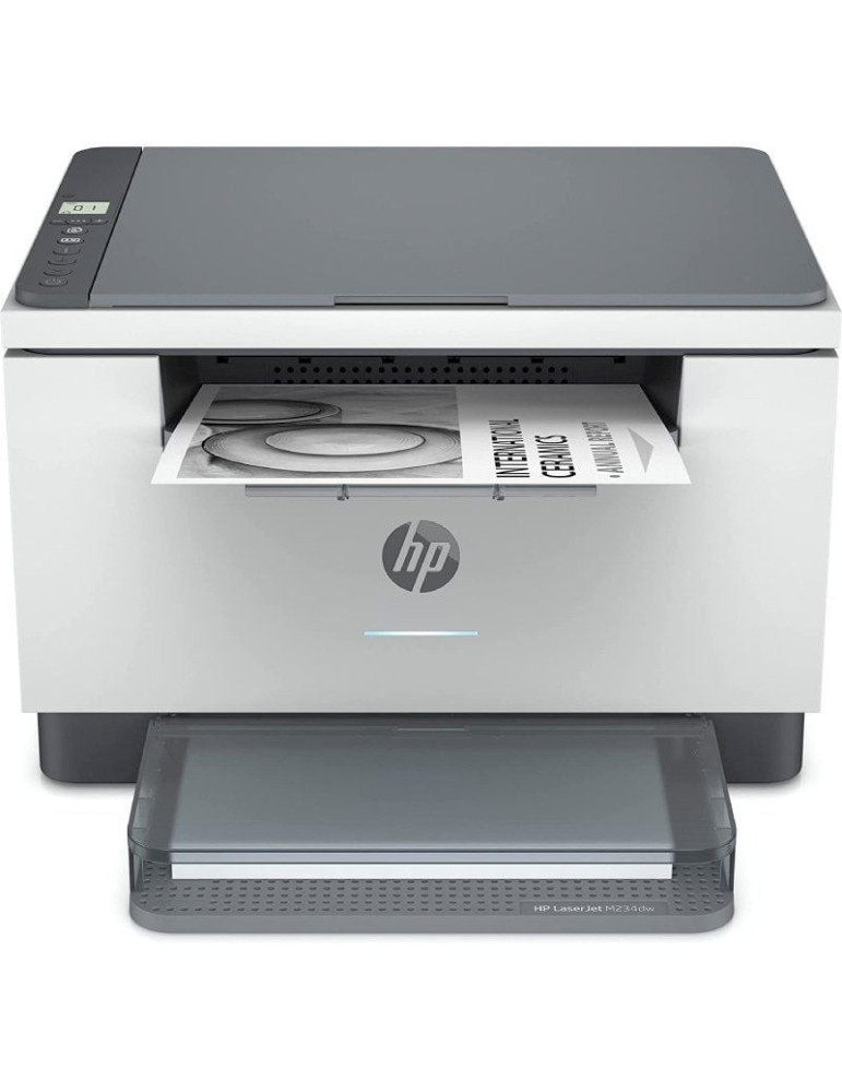 Multifunción Láser Monocromo HP LaserJet  MFP M234dw/ WiFi/ Dúplex/ Blanca
