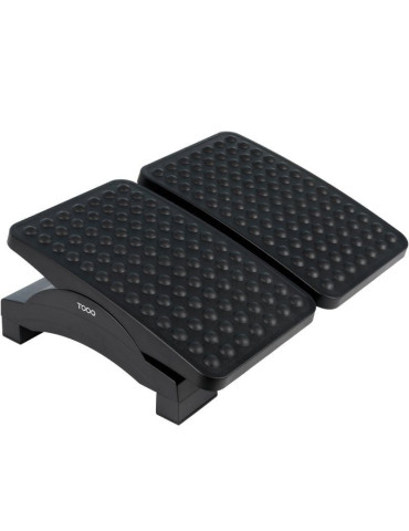Reposapiés Ajustable/ Inclinable TooQ TQFR0604-B/ 430 x 320 x 105-130 mm