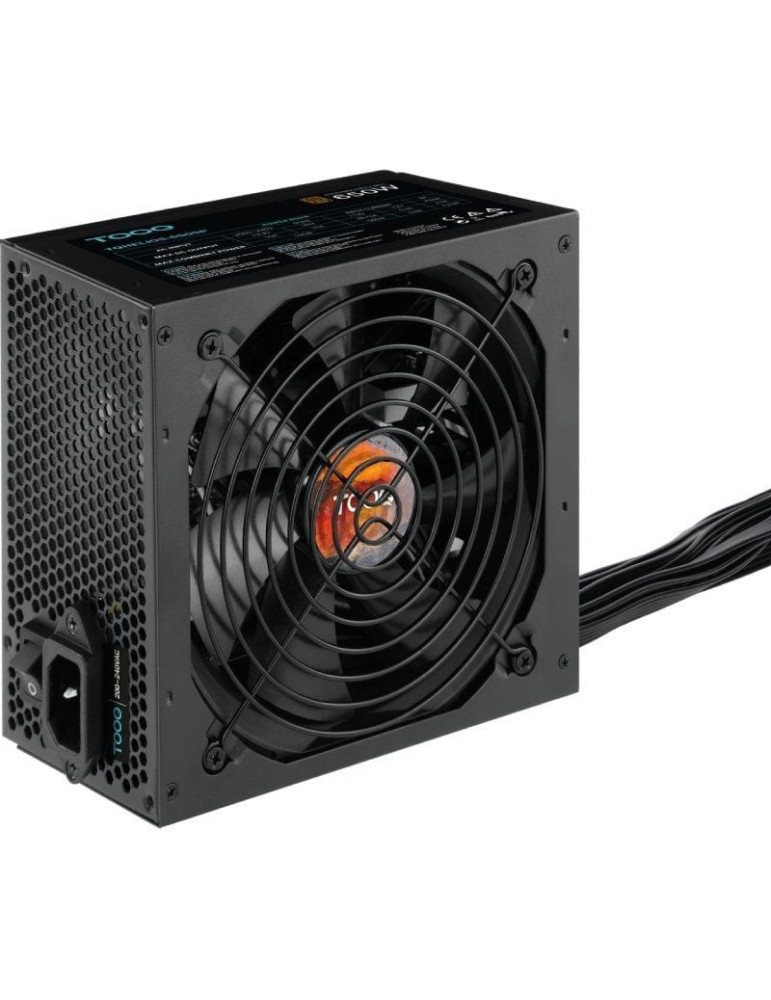 Fuente de Alimentación TooQ TQHELIOS-650SP/ 650W/ Ventilador 12cm/ 80 Plus Bronze