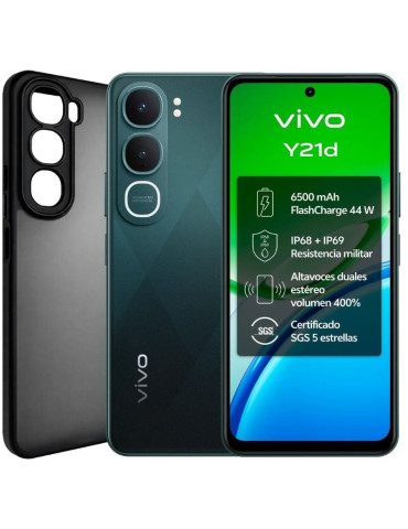 Smartphone Vivo Y21D 6GB/ 256GB/ 6.68"/ Verde
