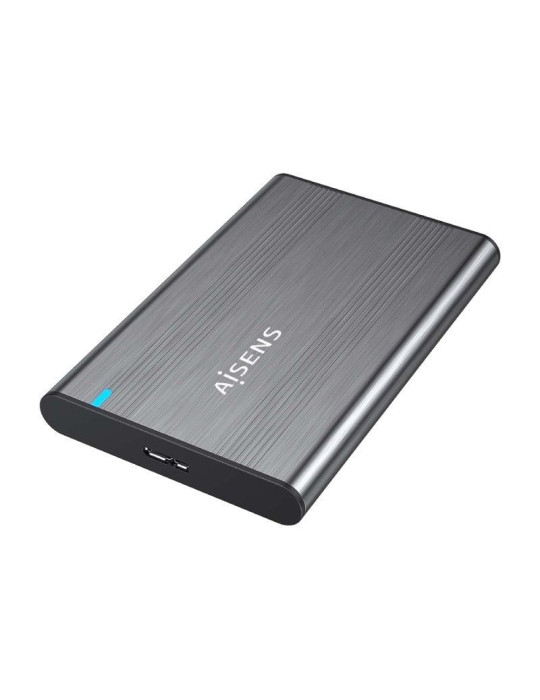 Caja Externa para Disco Duro de 2.5" Aisens ASE-2526GR/ USB 3.1/ Sin tornillos