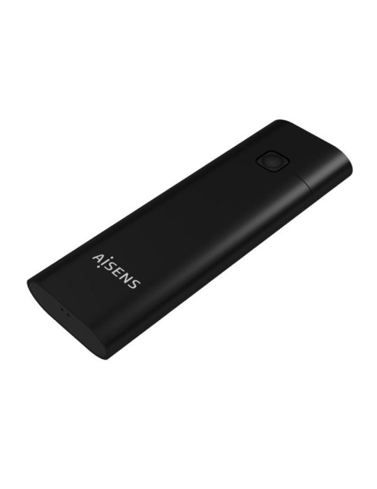 Caja Externa para Disco SSD M.2 NVMe Aisens ASM2-020B/ USB 3.2 Gen2/ Sin Tornillos