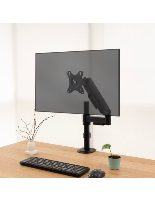 Soporte de Mesa para Monitor TooQ DB1532TNR-B/ Giratorio/ Inclinable/ hasta 9kg