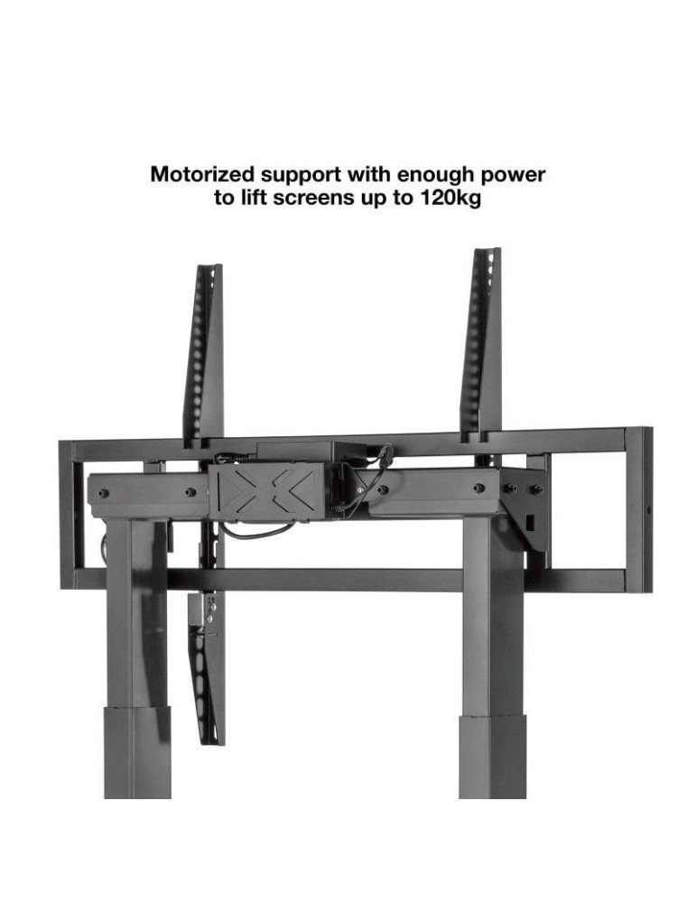 Soporte de Suelo y Pared Motorizado TooQ FSM01-B para TV 55-100"/ hasta 120kg