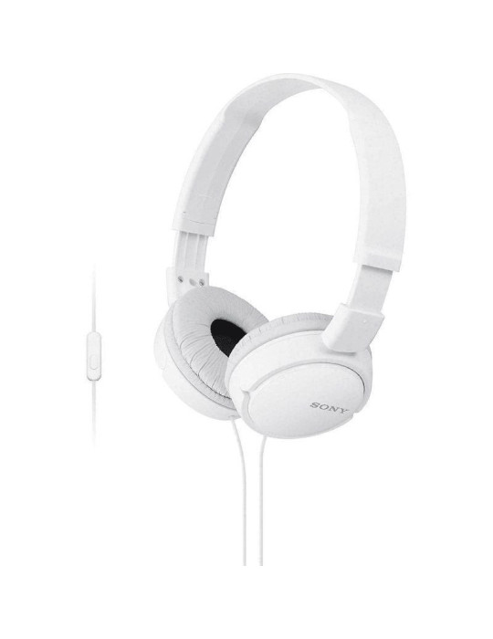 Auriculares Sony MDRZX110APW/ con Micrófono/ Jack 3.5/ Blancos