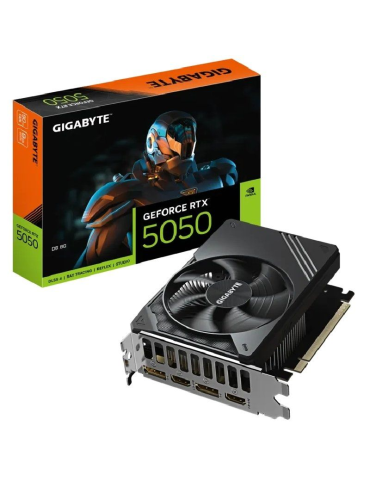Tarjeta Gráfica Gigabyte GeForce RTX 5050 D6 8G/ 8GB GDDR6