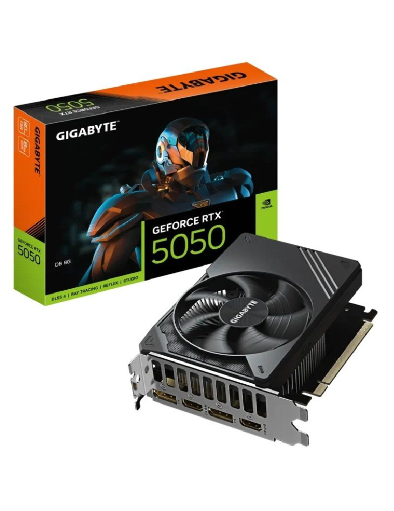 Tarjeta Gráfica Gigabyte GeForce RTX 5050 D6 8G/ 8GB GDDR6