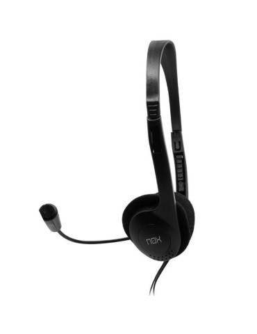 Auriculares Nox Voice One/ con Micrófono/ Jack 3.5/ Negros 2