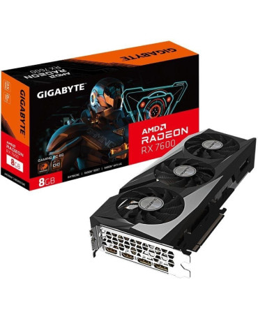 Tarjeta Gráfica Gigabyte Radeon RX 7600 Gaming OC/ 8GB GDDR6