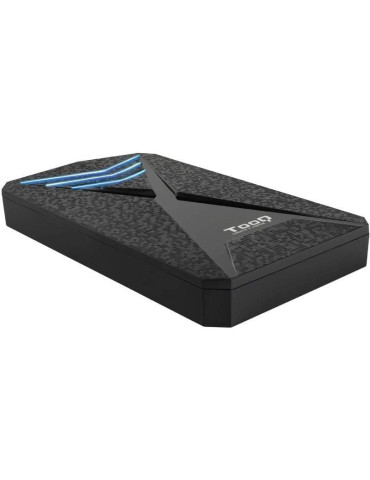 Caja Externa Gaming para Disco Duro de 2.5" TooQ TQE-2550BL/ USB 3.1/ Sin tornillos