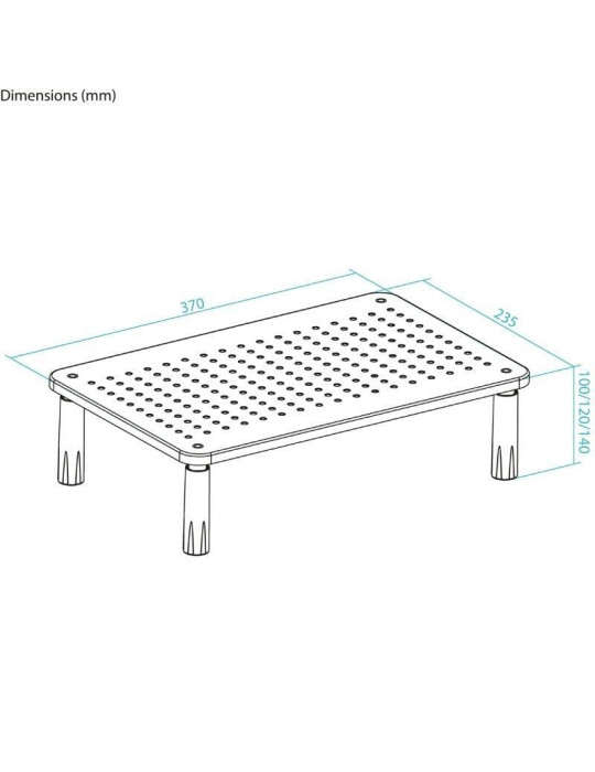 Soporte para Monitor TooQ TQMR086/ hasta 20kg