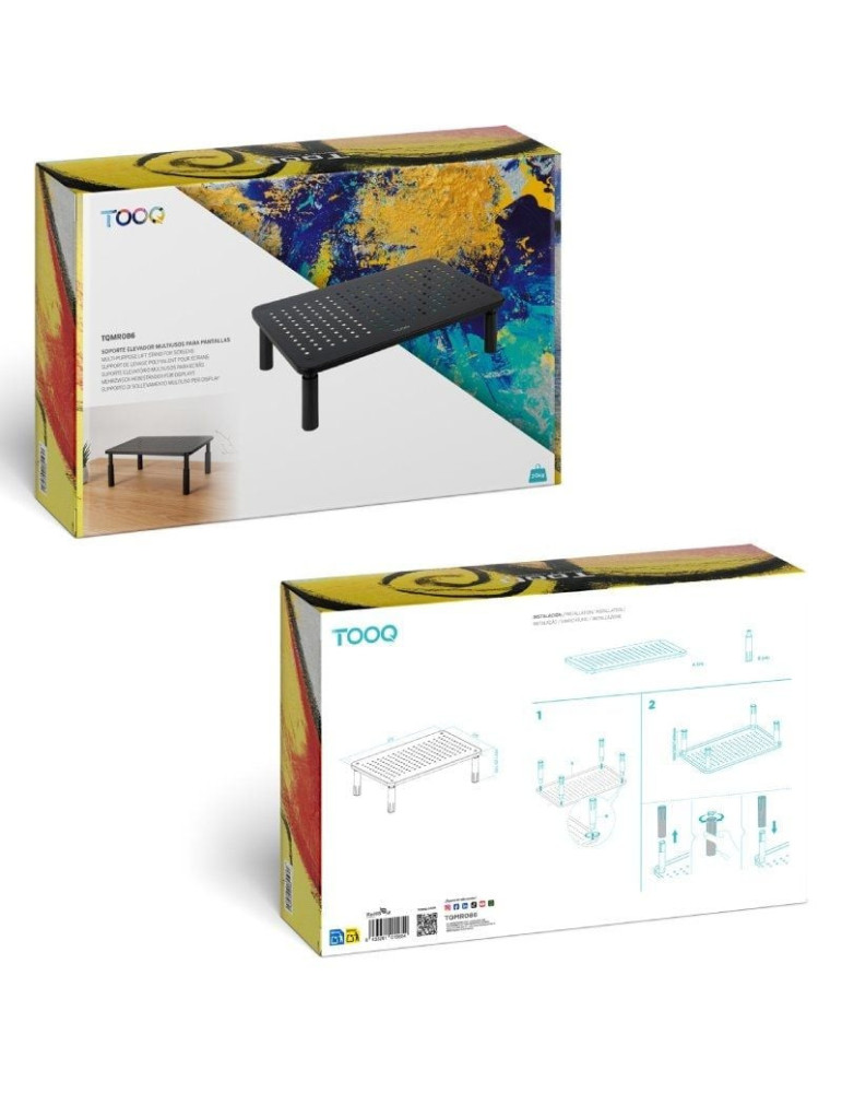 Soporte para Monitor TooQ TQMR086/ hasta 20kg