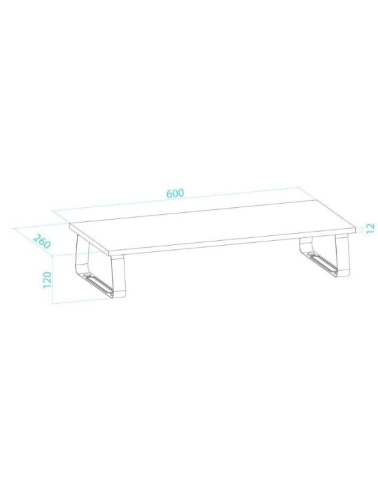 Soporte para Monitor TooQ TQMR111/ hasta 20kg