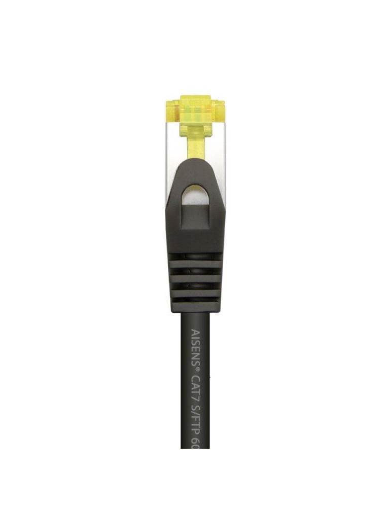 Cable de Red RJ45 SFTP Aisens A146-0486 Cat.7/ 1m/ Negro
