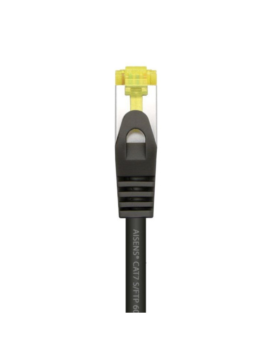 Cable de Red RJ45 SFTP Aisens A146-0486 Cat.7/ 1m/ Negro