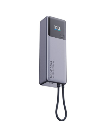 Powerbank 10000mAh Xiaomi Power Bank 10000 Integrated Cable/ 165W/ Gris 2