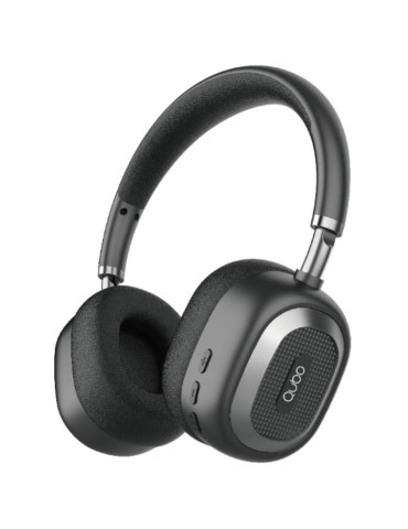 Auriculares Inalámbricos Qubo HD-100/ con Micrófono/ Bluetooth/ Negros