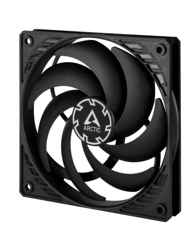 Ventilador Arctic P12 Slim PWM PST/ 12cm/ Negro