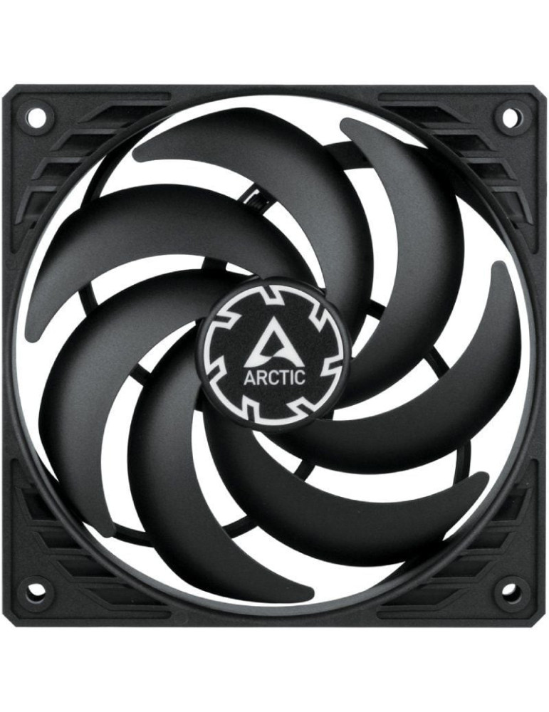 Ventilador Arctic P12 Slim PWM PST/ 12cm/ Negro