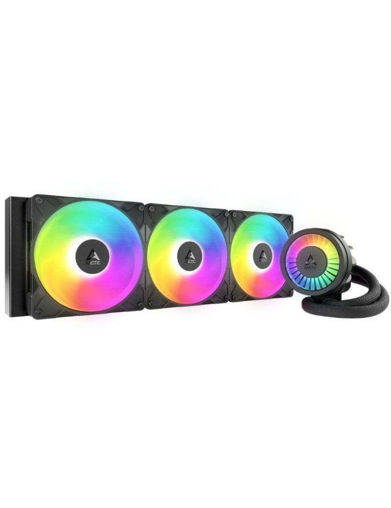 Sistema de Refrigeración Líquida Arctic Liquid Freezer III Pro 420 A-RGB/ Negro