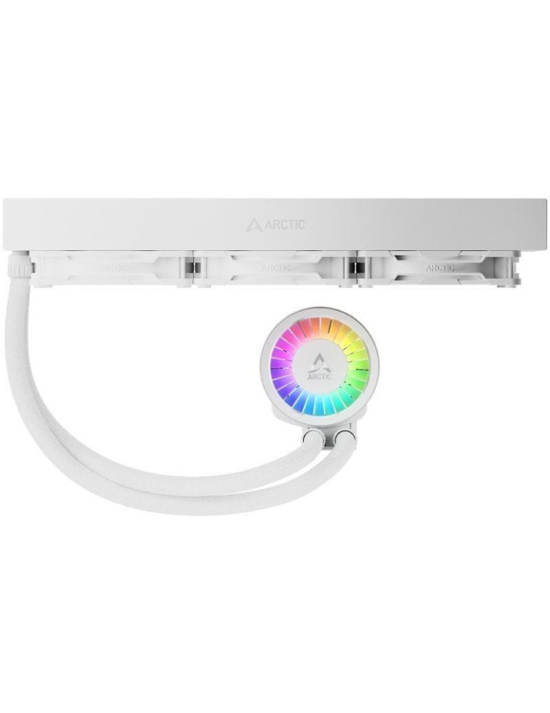 Sistema de Refrigeración Líquida Arctic Liquid Freezer III Pro 360 A-RGB/ Blanco