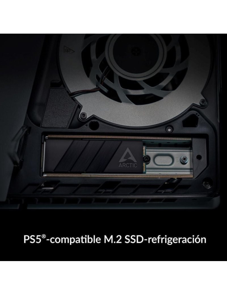Disipador Térmico para SSD M.2 2280 Arctic M2 Pro/ Negro