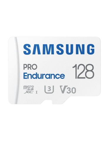 Tarjeta de Memoria Samsung Pro Endurance 128GB microSD XC con Adaptador/ Clase 10/ 100MBs 2