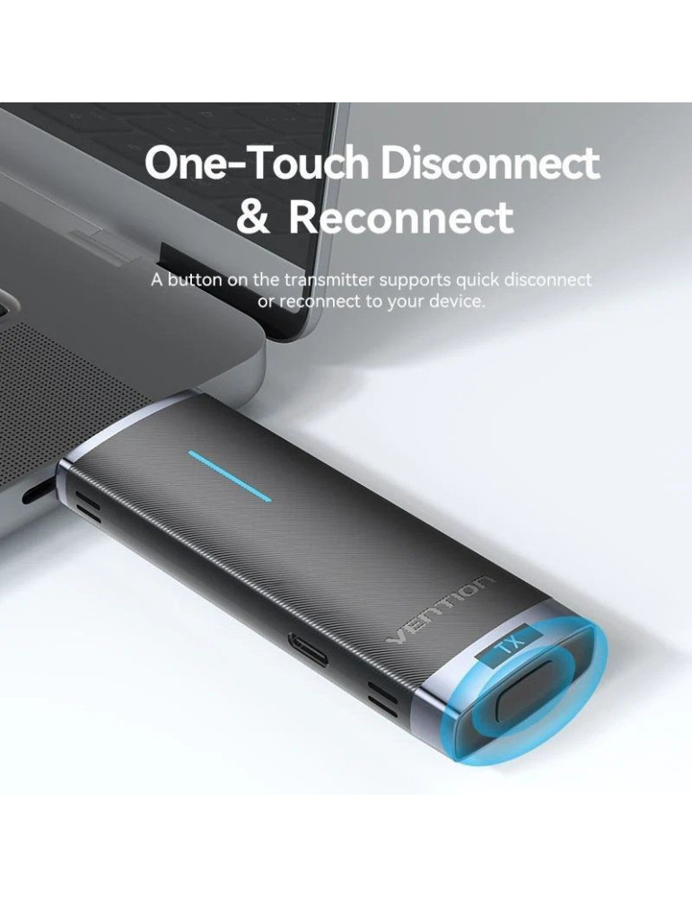 Adaptador de vídeo inalámbrico HDMI a HDMI Vention ADCL0