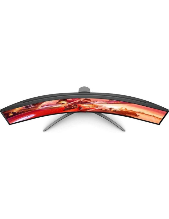 Monitor Gaming Ultrapanorámico Curvo AOC Agon AG493UCX2 48.8"/ Dual QHD/ 1ms/ 165Hz/ VA/ Multimedia/ Negro
