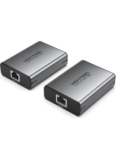 Adaptador/Transmisor de vídeo Alámbrico HDMI/RJ45 a HDMI/RJ45 Vention AKGH0-EU