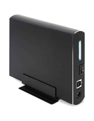 Caja Externa para Disco Duro de 3.5" TooQ TQE-3531B/ USB 2.0 2