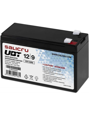 Batería Salicru UBT 12/9 compatible con SAI Salicru según especificaciones 2