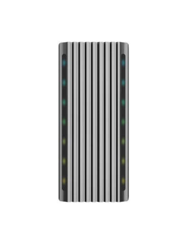 Caja Externa para Disco SSD M.2 SATA/NVMe Aisens ASM2-RGB011GR/ USB 3.2 Gen2/ Sin Tornillos 2