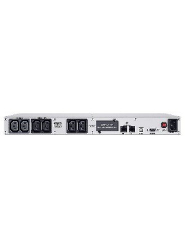 SAI Línea Interactiva Cyberpower CP1500EIPFCRM1U/ 900VA-420W/ 6 Salidas/ Formato Rack 2