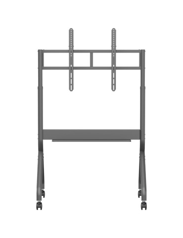 Soporte de Suelo Inclinable/ Giratorio con Ruedas y Manivela Aisens FT90E-469 para TV 55-90"/ hasta 90kg 2