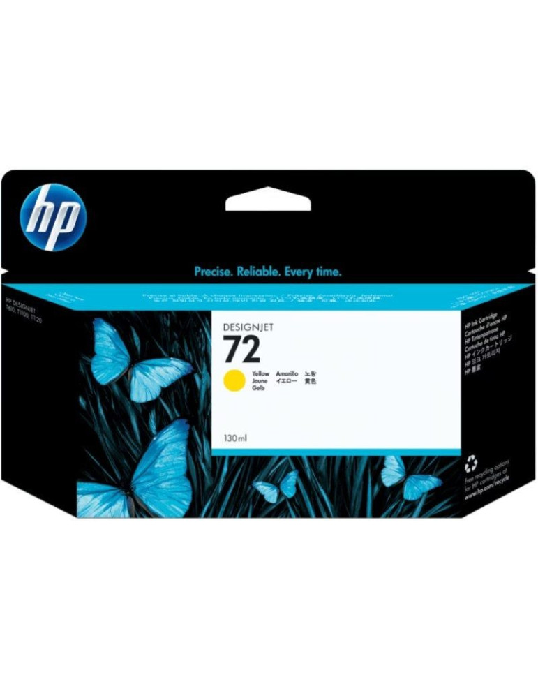 Cartucho de Tinta Original HP n 72/ Amarillo