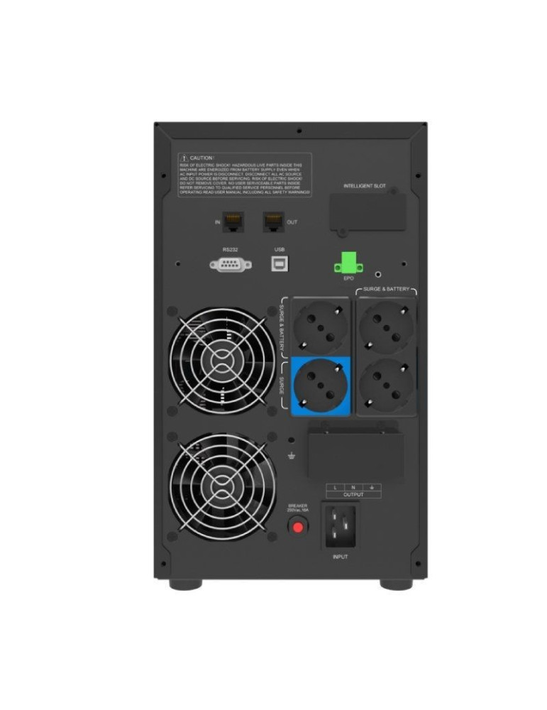 SAI Línea Interactiva Phasak Protekt 3160 VA/ 3160VA-2100W/ 6 Salidas/ Formato Torre