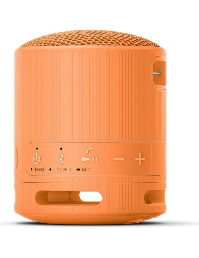 Altavoz Portable con Bluetooth Sony XB100/ 2.0/ Naranja