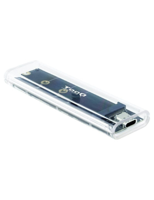 Caja Externa para Disco SSD M.2 NVMe TooQ TQE-2200/ USB 3.1 Gen2/ Sin tornillos