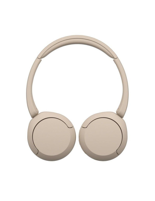 Auriculares Inalámbricos Sony WH-CH520/ con Micrófono/ Bluetooth/ Beige