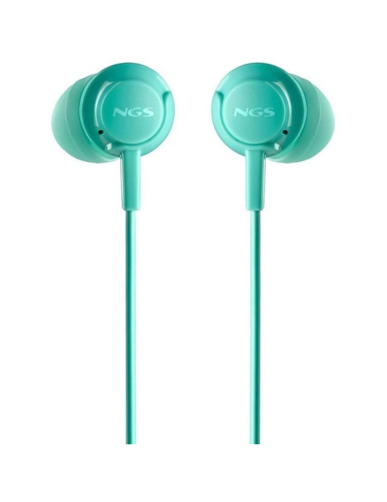 Auriculares Intrauditivos NGS Cross Drift/ con Micrófono/ Jack 3.5/ Verdes