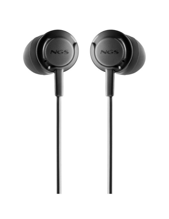 Auriculares Intrauditivos NGS Cross Step/ con Micrófono/ USB Tipo-C/ Negros