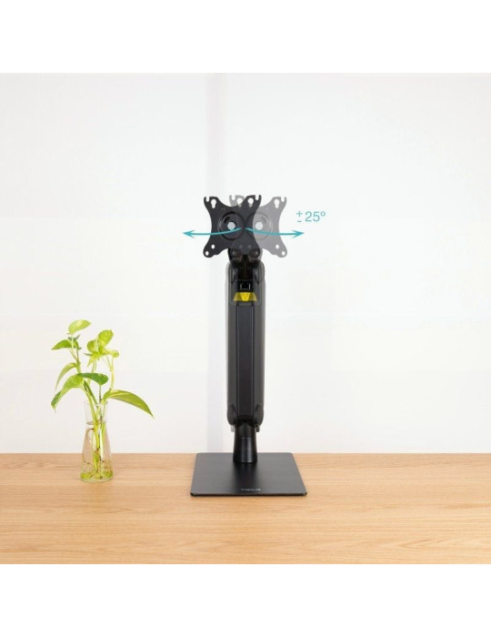 Soporte de Mesa para Monitor TooQ DB1741TN-B/ Giratorio/ Inclinable/ hasta 8kg
