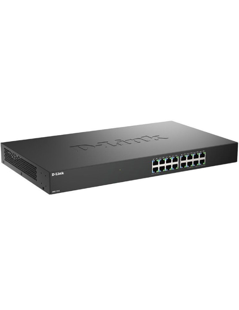 Switch D-Link DMS-1016/E 16 Puertos/ RJ-45 Gigabit 10/100/1000